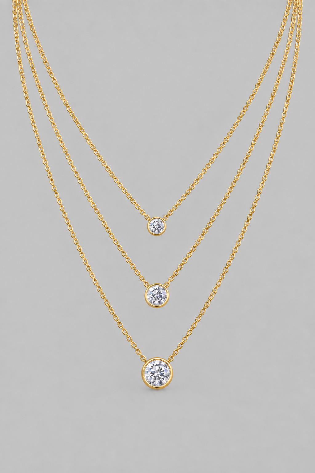 Alba Pear Necklace