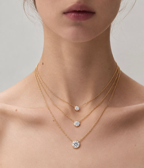 Alba Pear Necklace