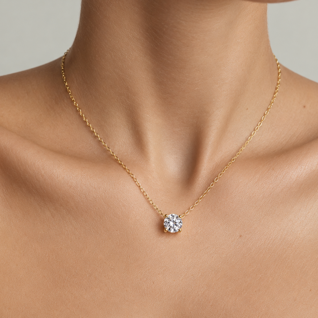 Solitaire Necklace