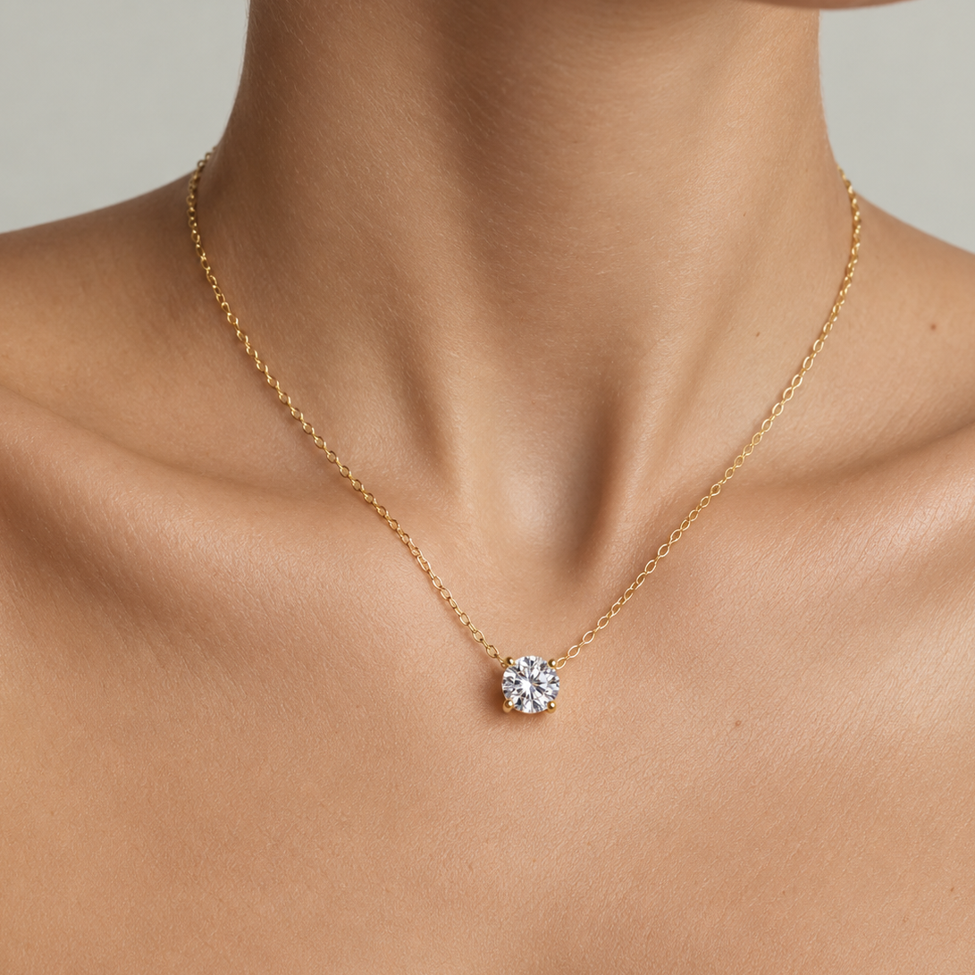 Solitaire Necklace