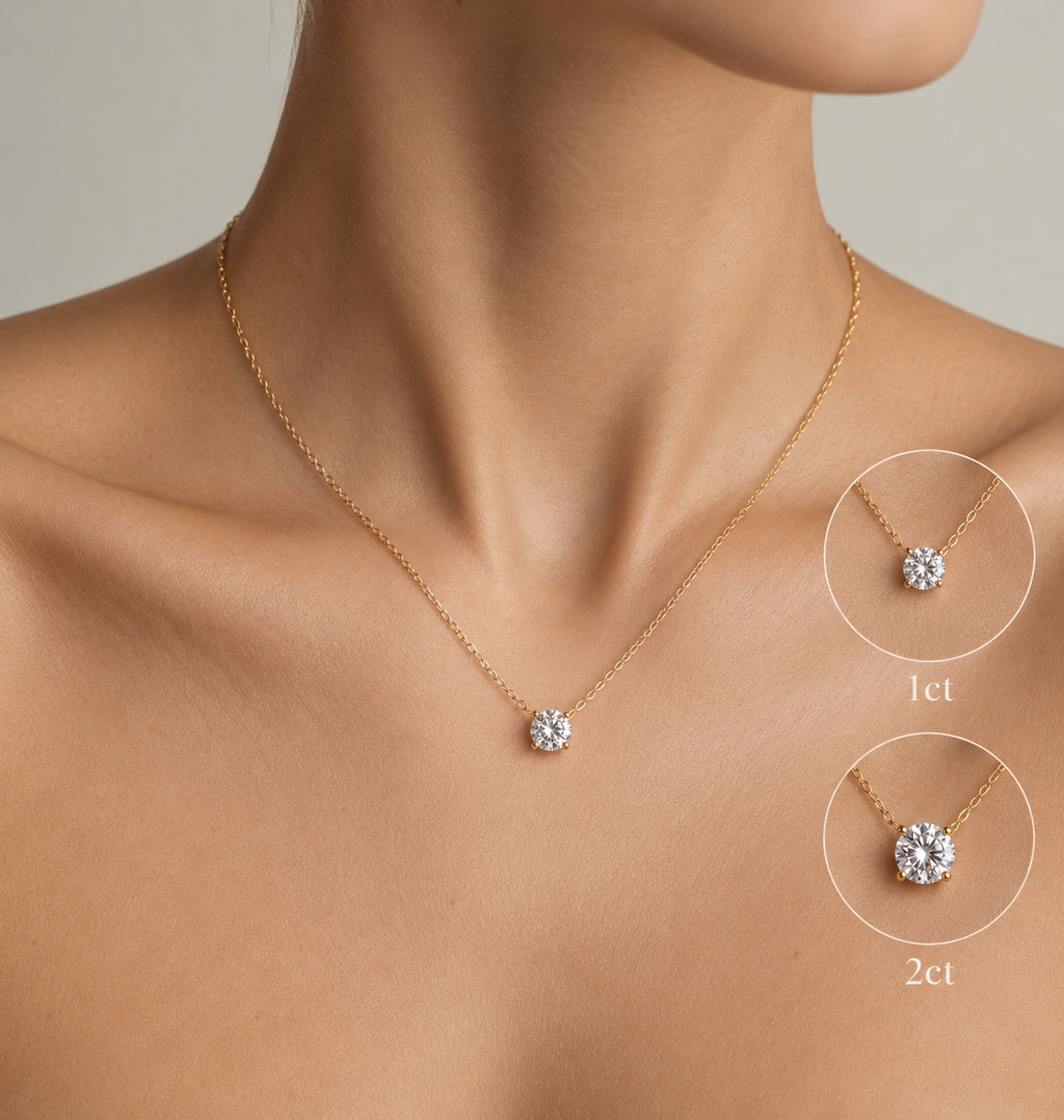 Solitaire Necklace