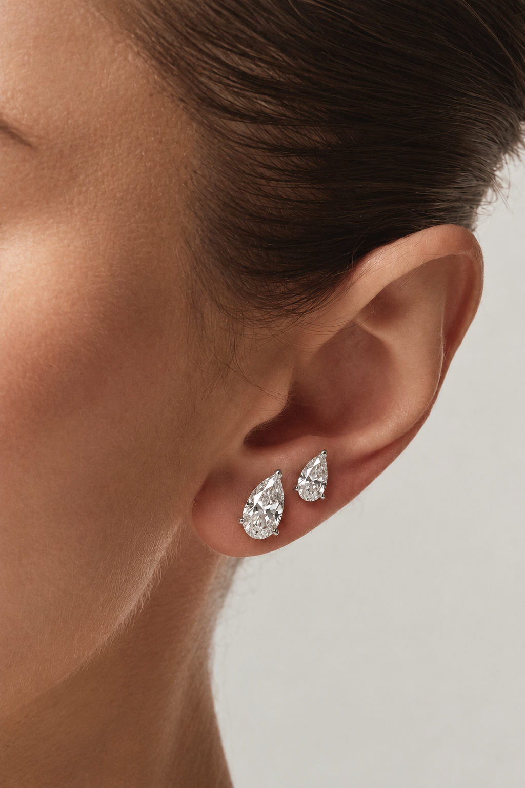 Pear Cut Studs