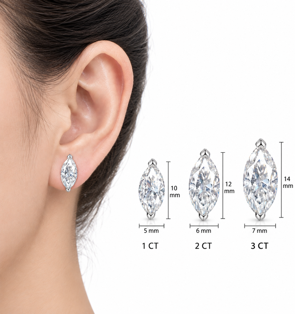 Marquise-Cut Earrings