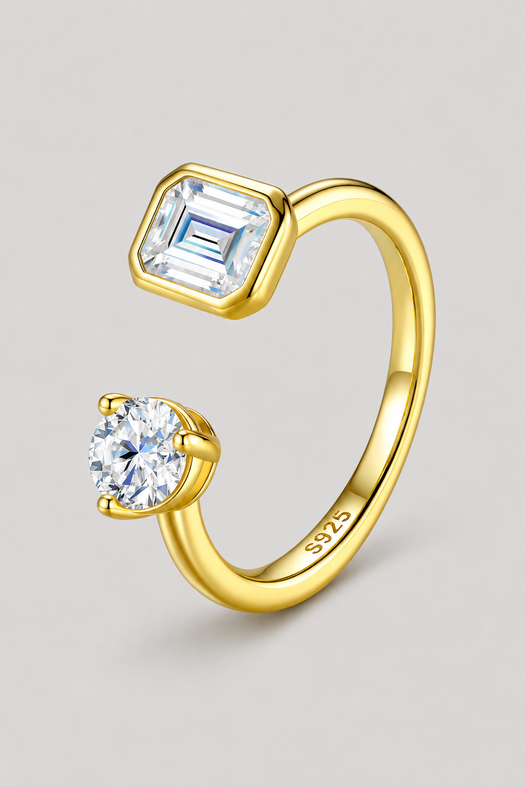 Duo Open Ring