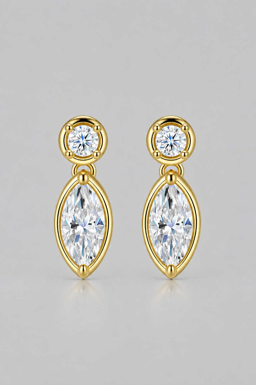 Élia Marquise Drop Earrings