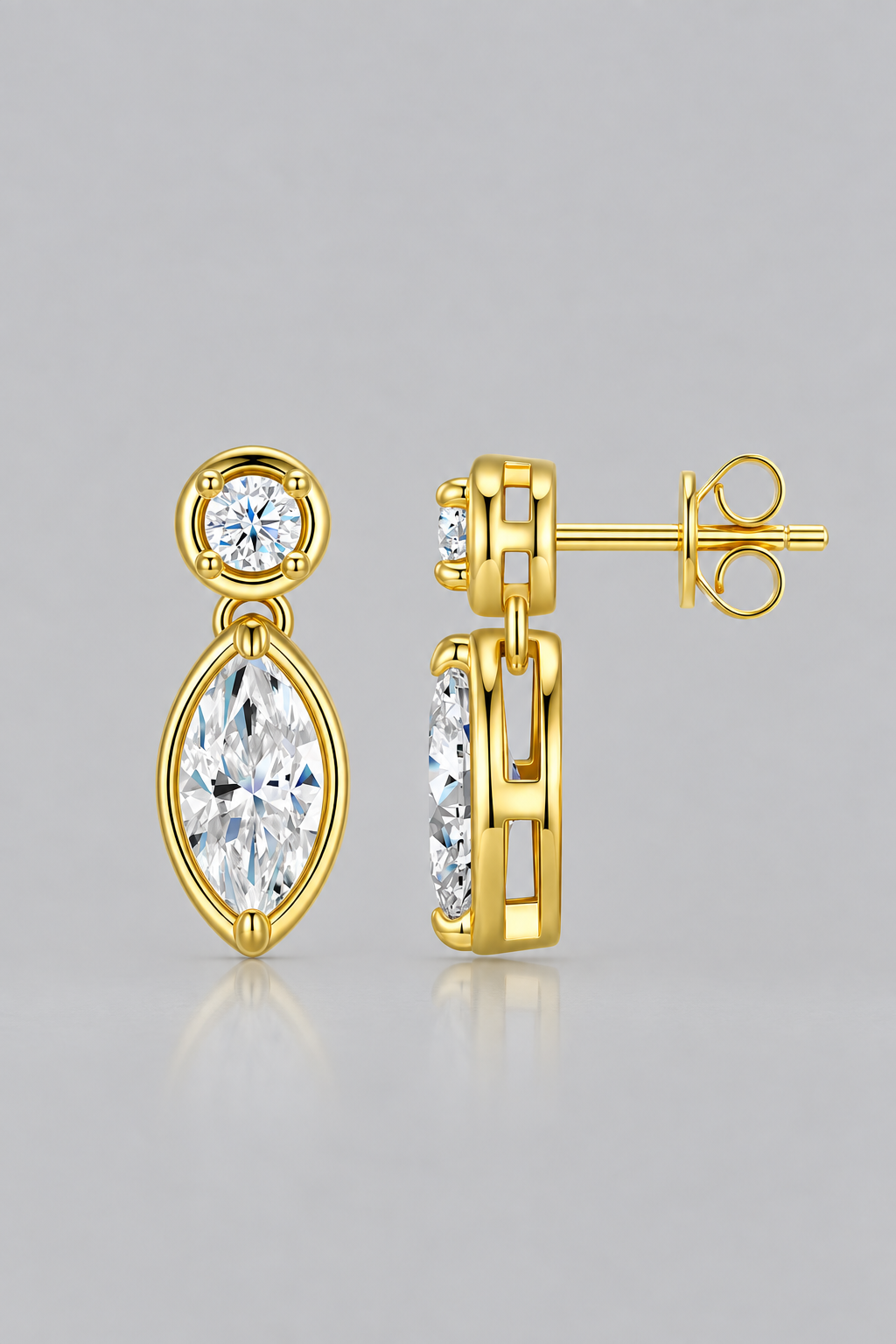 Élia Marquise Drop Earrings