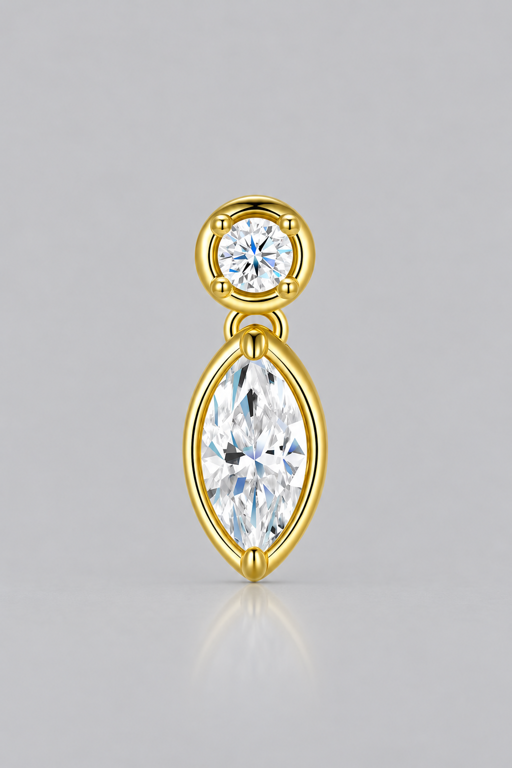 Élia Marquise Drop Earrings