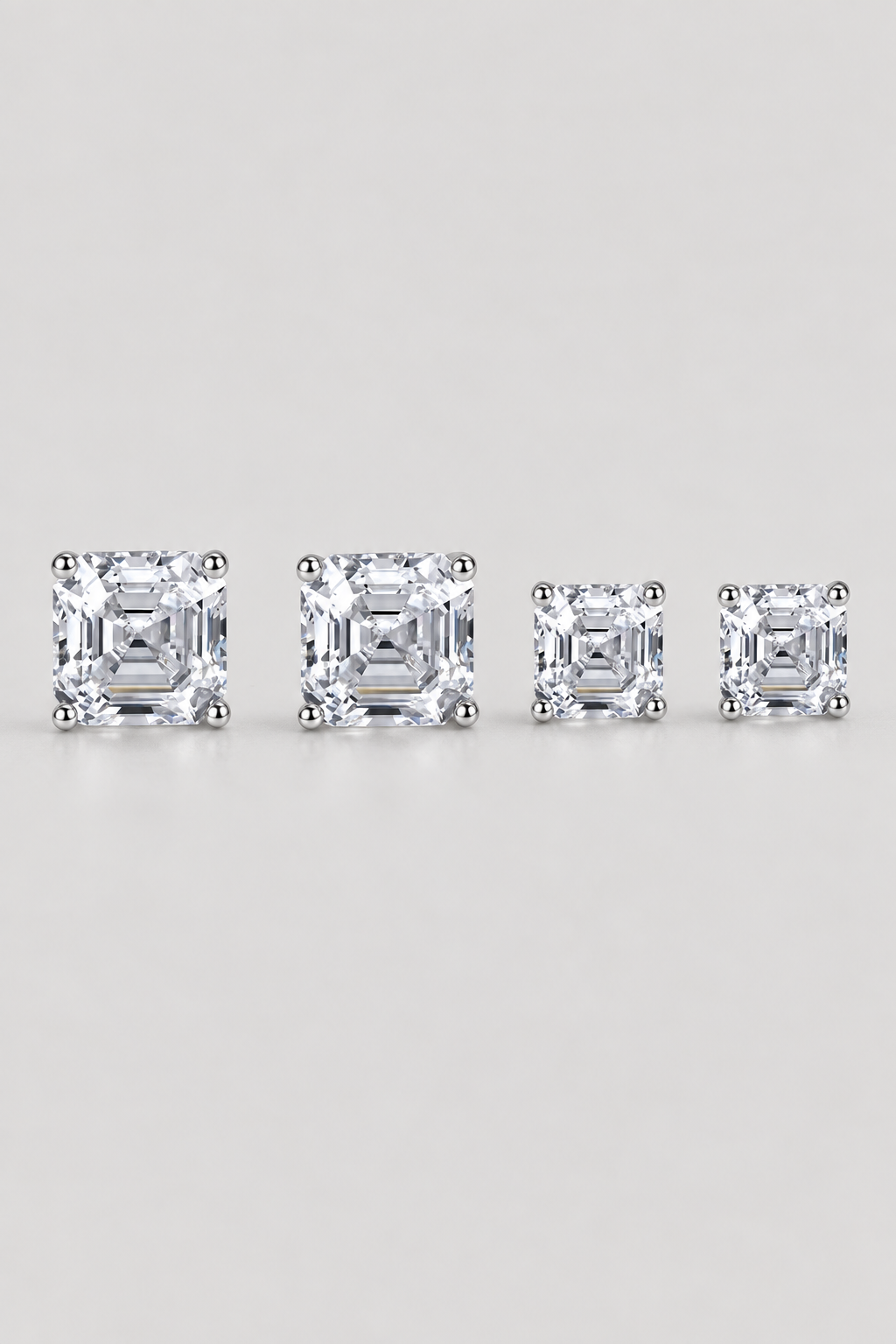 Asscher Cut Earrings
