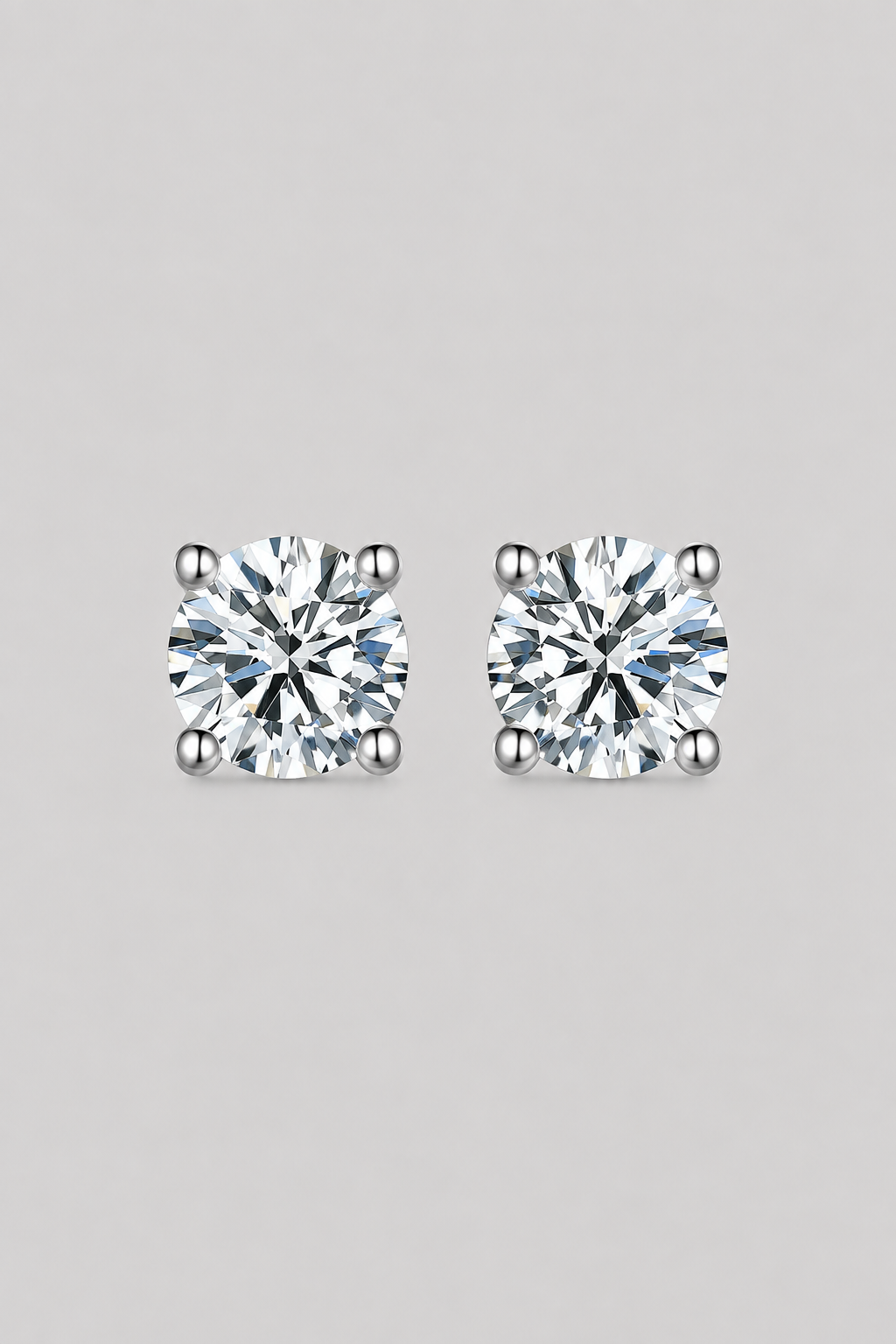Round-Cut Earrings