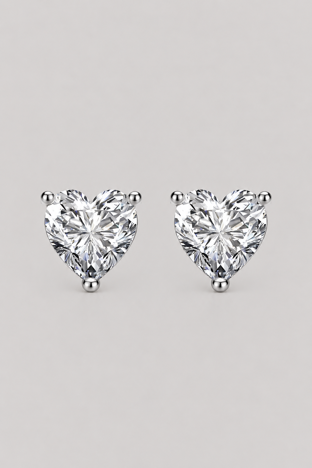 Heart-Cut Earrings