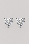 Heart-Cut Earrings